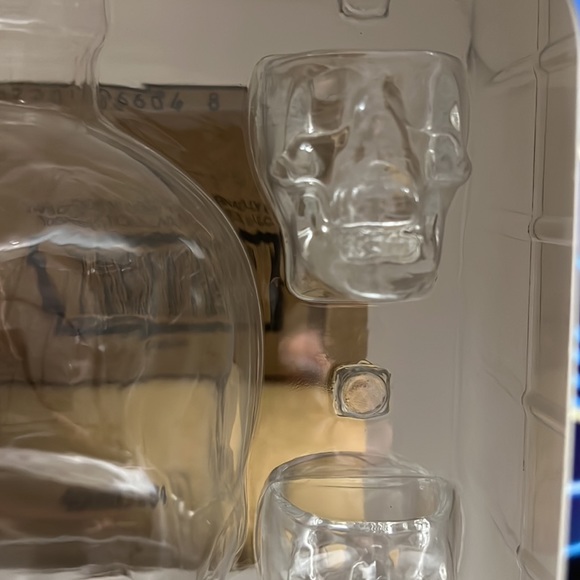 New crystal head, vodka, gift set - Picture 3 of 13